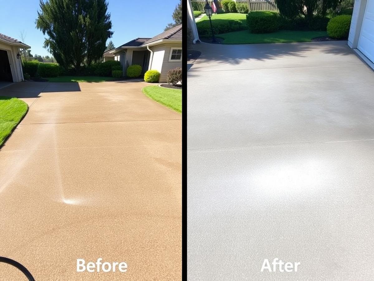 Driveway & Sidewalk Wash